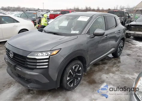 2025 Nissan Kicks Sv Intelligent Awd из США, поврежденный, VIN 3N8AP6CB7SL324976